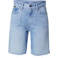 G-Star Viktoria Bermuda Short Raw Edge Sun Faded Blue Cape Größe: W26 | Kurze Sporthosen Outlet | Damen | Blau