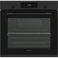 Sharp Einbaubackofen 70L Multifunktionsbackofen 9 Programme 2800W Schwarz K-70P19BNH-EU