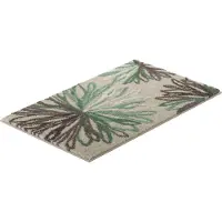 Grund Badematte "Art", rutschhemmend beschichtet, fußbodenheizungsgeeignet, florales Muster, elegante Badematte