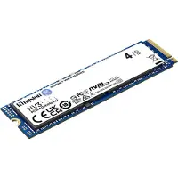 Kingston Technology 4000G NV3 M.2 2280 NVMe SSD, 4 TB, M.2, 6000 MB/s