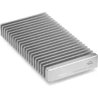 OWC Express 1M2 1 TB, Externe SSD (silber/aluminium, Thunderbolt 4 (USB-C), USB-C)