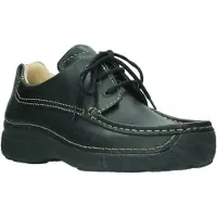 Wolky Roll-Shoe Men, Oiled leather, Black 0920150-000 40