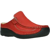 Wolky Instapper Roll Slide Antique Red Damen-Schuhgröße 39