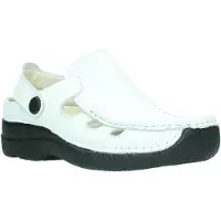 Wolky Sandale Roll Multi Printed Leather White Damen-Schuhgröße 43