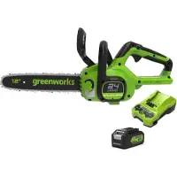 Greenworks GD24CS30K4 Akku-Kettensäge (30 cm)