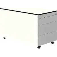 Mauser Schubladencontainer mit Rollen