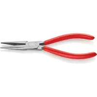 Knipex 30 21 190, Spitzzange, 2,4 mm, 5 cm, Stahl, Kunststoff, Rot