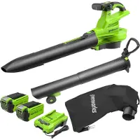 Greenworks Soffiatore Aspiratore