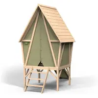 Exit Yuki 300 Spielhaus, mit Rutsche, Spielhaus für Draußen, Kinder