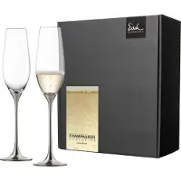 Eisch Germany Sektglas "Champagner Exklusiv", (Set, 2 tlg.), Auflage in Platin, 180 ml, 2-teilig