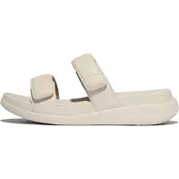 FitFlop FitFlop F-Mode Go Adjustable Flatform Two-Bar Slides BEIGE 40