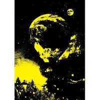 Art puzzle Leuchtpuzzle Reise zum Mond 1000 Teile