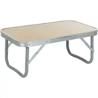 Redcliffs Flacher Camping Klapptisch, Campingtisch, wetterfest, 56 x 34 x 24 cm