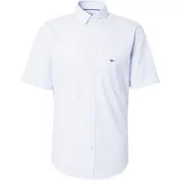 Fynch&Hatton Minimal Poplin Print Kurzarmhemd