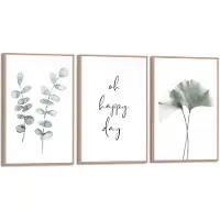 Sonstiges Bilder-Set BOTANIC GREEN
