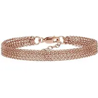 Elli Armband 925 Sterling Silber in Rosegold | Gr.: 16 cm