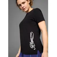Kangaroos T-Shirt Kurzarm, casual, unifarben, große Größen