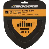 Jagwire Pro Shift Kit PCK550 – 1x Schaltzug-Set für Shimano Sram Zuglänge 2800 mm schwarz PCK550