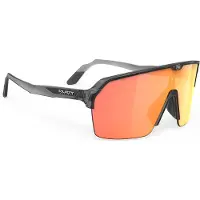 Rudy project Spinshield Air Sonnenbrille Schwarz Multilaser Orange/CAT3 Schwarz Multilaser Orange/CAT3