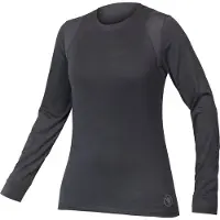 Endura Singeltrack Langarmshirt in grau, Größe S