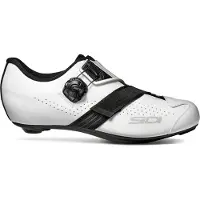 Sidi Prima Weiße schwarze Turnschuhe, Größe 46 - EUR