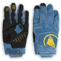 Endura Singletrack Handschuh II stahlblau M