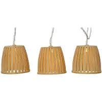 Lumineo String de solar LED-Lichter für Lampen, 4,5 m, String de Solarleuchten für Garten, Balkon, Solarstring, Beleuchtung de Garten, Außenbeleuchtung, Dekoration de Garten, warm white