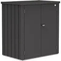 Biohort Terrassenschrank Romeo, dunkelgrau metallic, feuerverzinkter Stahl