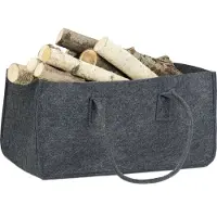CU Kaminholztasche