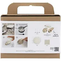 Creativ Company Bastelset Sojakerze Austernschale DIY