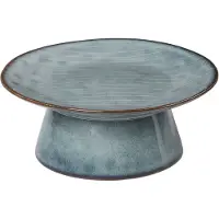 Broste Copenhagen - Nordic Sea Tortenplatte, Ø 14,5 x 6 cm, soft blue
