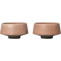 Broste Copenhagen Miko Schüssel dusty pink 2er Set