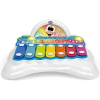 Chicco Flashy The Xylophone, Spielzeug-Musikinstrument, Xylophon, 1 Jahr(e), AA, 867 g, Mehrfarbig