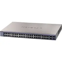 Netgear GS748T, Managed, L2/L3/L4, Gigabit Ethernet (10/100/1000), Vollduplex, Rack-Einbau