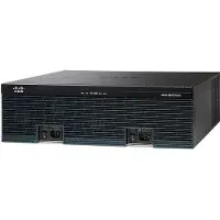 Cisco 3925, Ethernet-WAN, Gigabit Ethernet, Schwarz, Grau
