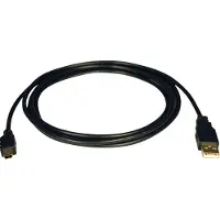 Tripp Lite U030-006, 1,83 m, USB A, Mini-USB B, USB 2.0, Männlich/Männlich, Schwarz