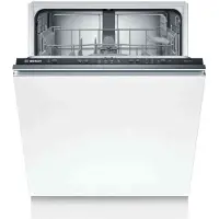 Bosch Serie 2 SMV24AX04E, Voll integriert, Standardgröße (60 cm), Schwarz, Tasten, LED, 1,75 m