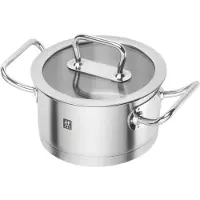 Zwilling Bratentopf, 16 cm | rund | 18/10 Edelstahl