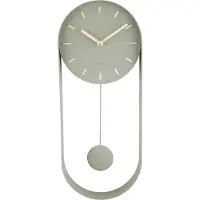 Karlsson Wanduhr Pendel Charm grün - Ø 20 x 50cm