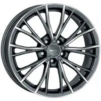 Mak Alufelge Mark 8X19 5X112 Et 48 Gun Met-Mirror Face