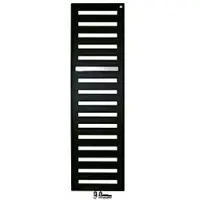 Zehnder Design-Heizkörper Metropolitan Bar MEP-060-090, 595x39x900 mm, RAL 9016, Bad- und Handtuchheizkörper mit 4 Anschlüssen, Pulverlackierung