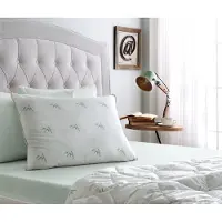Yatas Bedding Naturfaserkissen "Bambus Majestät, Kopfkissen 40x80, 80x80 cm", (1 St.), atmungsaktiv, allergiker geeignet (Hausstauballergiker)