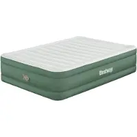 Bestway Toughlite TPU-Doppelluftbett mit integrierter Elektropumpe 203 x 152 x 46 cm