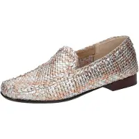Sioux Damen Mokassins/ Loafer/ Slipper CORDERA Mehrfarbig GlattlederGröße:41