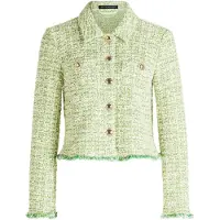 Betty Barclay Blazer in Hellgrün/ Weiß - 40