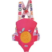 Baby Born Babytrage Pin-Play mit verstellbarem Gurtsystem und Pins zum Verzieren