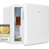Exquisit Mini Kühlschrank CKB45-0-031F weissPV | 47 l Nutzinhalt | Weiß
