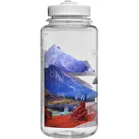 Nalgene Wasserflasche Wide Mouth 1000ml Mixed Landscapes