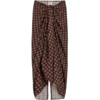 OAS Sarong Damen Coffee Lumo Cyan