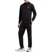 Emporio Armani Jogginganzug 8NPV62 PJVRZ 0208 Schwarz Regular Fit